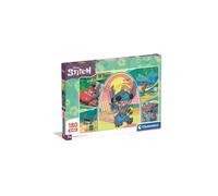 Clementoni - Puzzle Infantil 180 Piezas Super Stitch, Puzzle Infantil Personajes Stitch Walt Disney, 29800