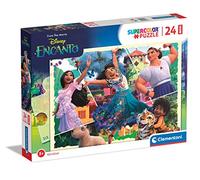 Clementoni - Puzzle Infantil 24 Maxi Piezas Grandes Encanto Disney, Disney- Desde 3 años (24246)