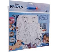 Clementoni - Puzzle Infantil 30 Piezas Frozen, Water Reveal, Puzzle para Pintar con Agua, a Partir de 3 años (22705)