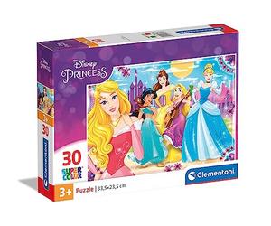 Clementoni - Puzzle infantil 30 piezas Princess, Princesas Disney Colección Espacial, a partir de 3 años (08503)