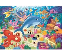 Clementoni - Puzzle Infantil 30 Piezas Undersea Fun, Puzzle Infantil Personajes Undersea Fun, 20837