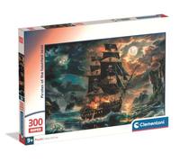 Clementoni Puzzle infantil Pirates of The Haunted Seas – 300 piezas – personajes – 21738