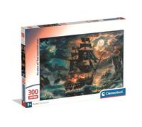 Clementoni - Puzzle Infantil 300 Piezas Pirates of The Haunted Seas, Puzzle Infantil Personajes, 21738