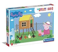 Clementoni - Puzzle Infantil 60 Piezas Maxi Piezas Grandes Peppa Pig - Desde 4 años (26590)