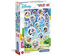 Clementoni - Puzzle Infantil Disney Classic 60 Piezas, Puzzle Infantil Personajes a Partir de 5 años (26049)