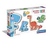 Clementoni - Puzzle Infantil Progresivos: 3-6-9-12 Piezas Dinosaurios- Desde 2 años (20834)