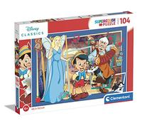 Clementoni - Puzzle Infantil Super 104 Piezas Pinocho - Desde 6 años (25749)
