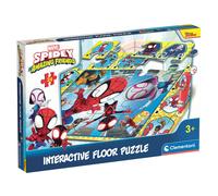 Clementoni - puzzle interactivo de marvel spidey and his amazing frien