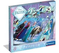Clementoni Puzzle Interactivo De Piso Frozen 24 Piezas 3+ Años Con Bolígrafos