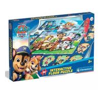 Clementoni - Puzzle Interactivo de Suelo 24 piezas - Patrulla Canina