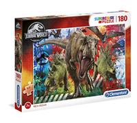 Clementoni- Puzzle Jurassic World 180pzs Park Infantil, Color, One Size (29106)