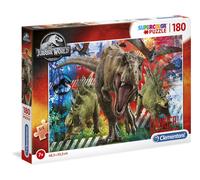 Clementoni- Puzzle Jurassic World 180pzs Park Infantil, Color, One Size (29106)