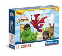 Clementoni: Cubo de Spidey y sus amigos - 12 piezas