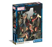 Clementoni Puzzle - Marvel The Avengers - Puzzle De 1000 Piezas para Adultos, Rompecabezas Adultos, Entretenimento, 39809