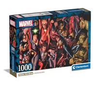 Clementoni – Rompecabezas Marvel The Avengers – 1000 piezas para adultos – 39857