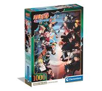 Clementoni Puzzle - Naruto Anime - Puzzle De 1000 Piezas para Adultos, Rompecabezas Adultos, Entretenimento, 39832