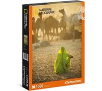 Clementoni Puzzle National Geographic" Sari "1000 Piezas Mujer Indian