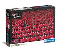 Clementoni Games Netflix Squid Game 2-Puzzle De 1000 Piezas, Rompecabezas Adultos, Entretenimento, 39858, Multicolor