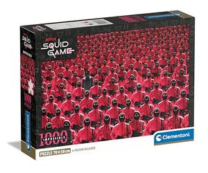 Clementoni Puzzle - Netflix Squid Game 2 - Puzzle De 1000 Piezas para Adultos, Rompecabezas Adultos, Entretenimento, 39858