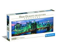 Clementoni Puzzle Panorama Puente de Brooklyn - NY, Multicolor, 1000 Pezzi