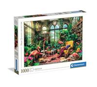 Clementoni Puzzle para Adultos 1000 Piezas, HQC The Greenhouse Library Fabricado en Italia, 39889