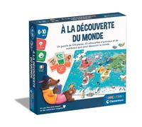 Clementoni - Puzzle para Descubrir el Mundo - con Actividades, desafos, sorteo y Juego de investigacin - A Partir de 6 aos