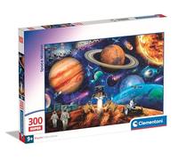 Clementoni Space Mission-Supercolor Puzzle Infantil De 300 Piezas, para Niños 9-11 Años, Desarrolla La Concentraciòn Y La Logica, 21724, Multicolor
