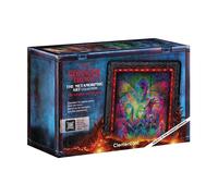 Clementoni- Puzzle Stranger Things - The Upside Down - con luz LED: Rompecabezas de 520 Piezas - escenas Que cambian de Color con Eleven, Sus Amigos y el Mind Flayer