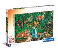 Clementoni Puzzle The Jungle Retreat Supercolor – 300 piezas infantil 9-11 años 21721