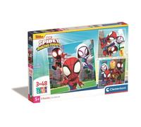 Clementoni Puzzles 3x48 Piezas Spidey y sus extraordinarios amigos CLE1695894154397