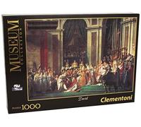 Clementoni- PZL 1000 David The Consecration of Napoleon Los Pingüinos De Madagascar Puzzle Adulto, Multicolor, 12+ (31416)