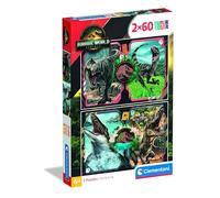 Clementoni PZL 2x60 Jurassic World 4 años 24830