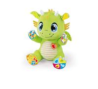 Clementoni Ramón, mi Amigo el Dragón, Peluche Interactivo para bebés a Partir de 6 Meses, Juguete en español (55388), Multicolor