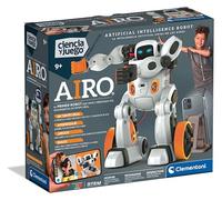 Clementoni - Robot AIRO con Inteligencia Artificial - Juguete Educativo y Personalizable para Niños - Interactivo con Reconocimiento de Gestos y Voz - A Partir de 8 Años - 55513