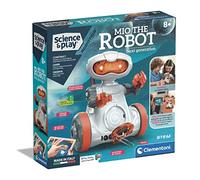 Clementoni - Robot Science & Play Mio: Robot Interactivo de Aprendizaje Stem con aplicación, función de prevención de obstáculos y Dibujo (más de 8 años)