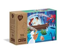 Clementoni - Rompecabezas 104 Piezas, La Sirenita, Materiales reciclados (27152.8)