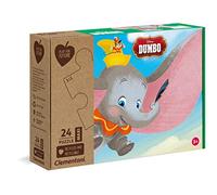 Clementoni - Rompecabezas 24 Piezas Maxi Dumbo, Materiales reciclados (20261.4)