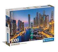 Clementoni Rompecabezas de 1000 Piezas + póster: Dubai
