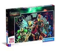 Clementoni Puzzle 180 Piezas, ilustración de Gormiti, para niños a Partir de 7 años, Dibujos Animados, superhéroes, Idea de Regalo de cumpleaños, Fabricado en Italia, 48,5 x 33,5 cm, 29792