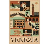 Clementoni Rompecabezas Style in the City Venezia – 1000 piezas para adultos – 39846