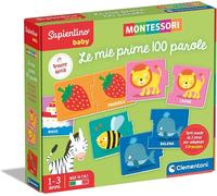Clementoni Sapientino Baby Prime 100 Palabras Tarjetas Juego Educativo