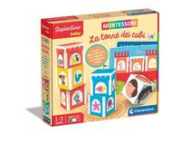 Clementoni - sapientino baby torre de los cubos-juego educativo 1 año