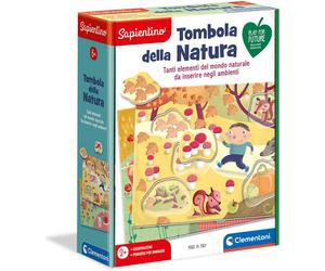 Clementoni - Sapientino Bingo de la Naturaleza Clementoni
