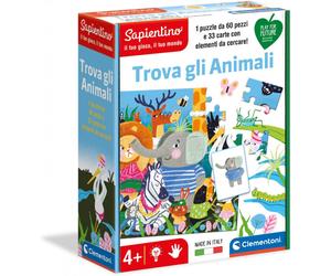 Clementoni Sapientino Cerca e Trova Animali Clementoni