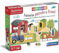 Clementoni Sapientino Granja Palabras Y Frases Montessori