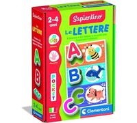 Clementoni Sapientino - Juego Educativo para niños de 2 a 4 años con Tarjetas para Aprender Las Letras del Alfabeto, Fabricado en Italia, 16862