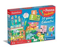 Clementoni Sapientino La Pluma Parlante Con 50 Juegos Ciencia 3-6 Años para Imp