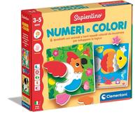 Clementoni Sapientino - Lógica Números Y Colores Con Puzzle De Encaje