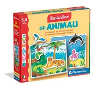 Clementoni Sapientino Montessori Los Animales 3 Años+ Tarjetas Didácticas