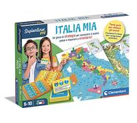 Clementoni - Sapientino più -Italia MIA-Juego Educativo Geografía Niños 6 Años, Camino A Quiz (Versión en Italiano) -Made in Italy, Multicolor, 16417